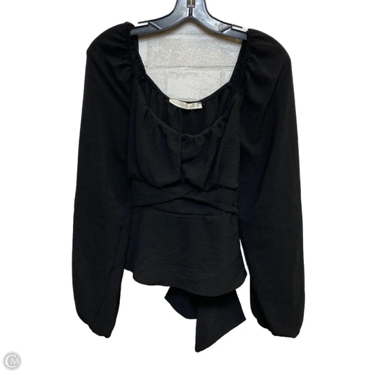 Top Long Sleeve By Altard State In Black, Size: Xl