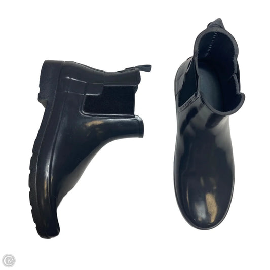 Boots Designer By Hunter In Grey, Size: 10