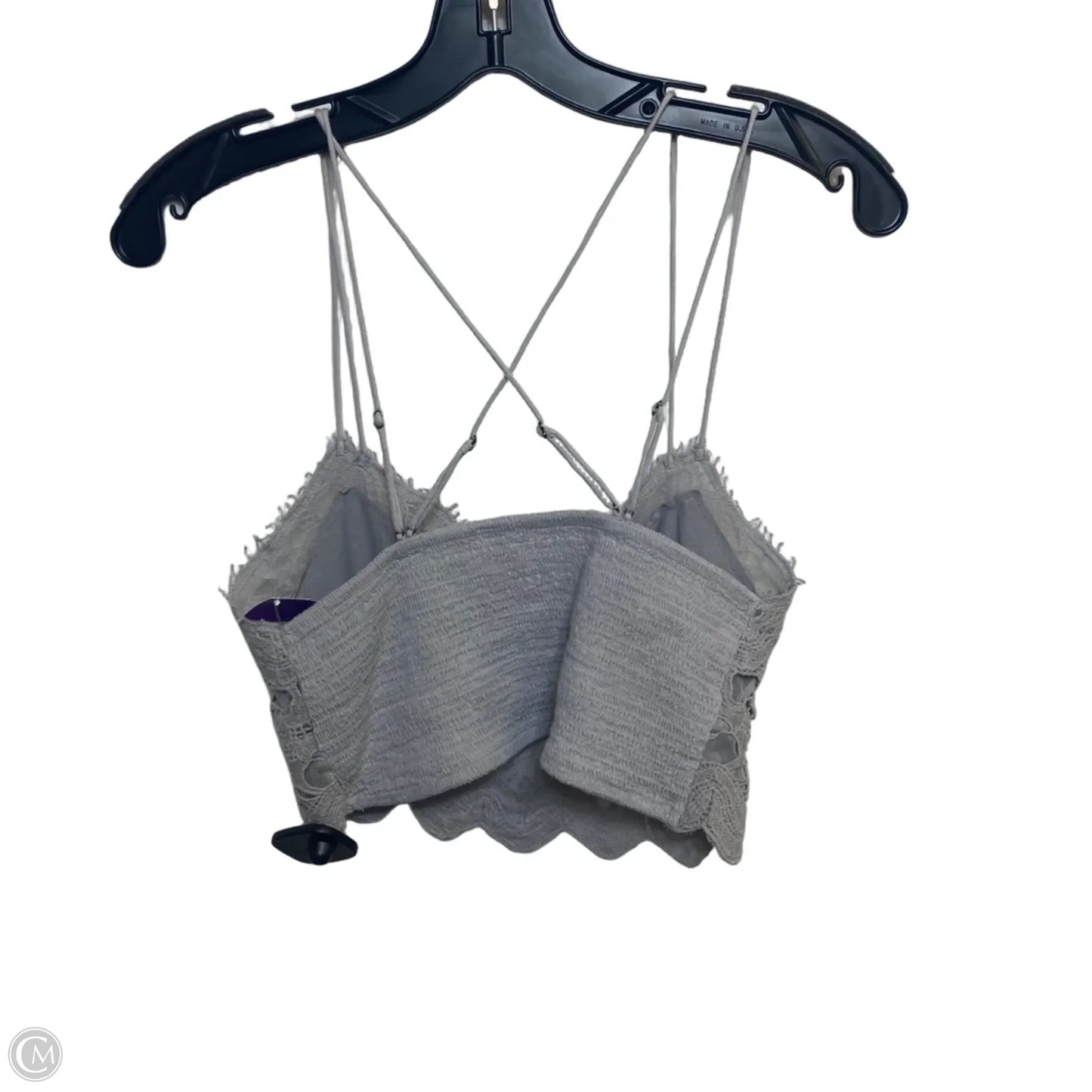 Top Sleeveless By Free People In Grey, Size: M