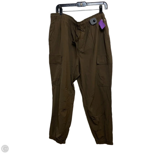 Athletic Pants By Calia In Brown, Size: Xl