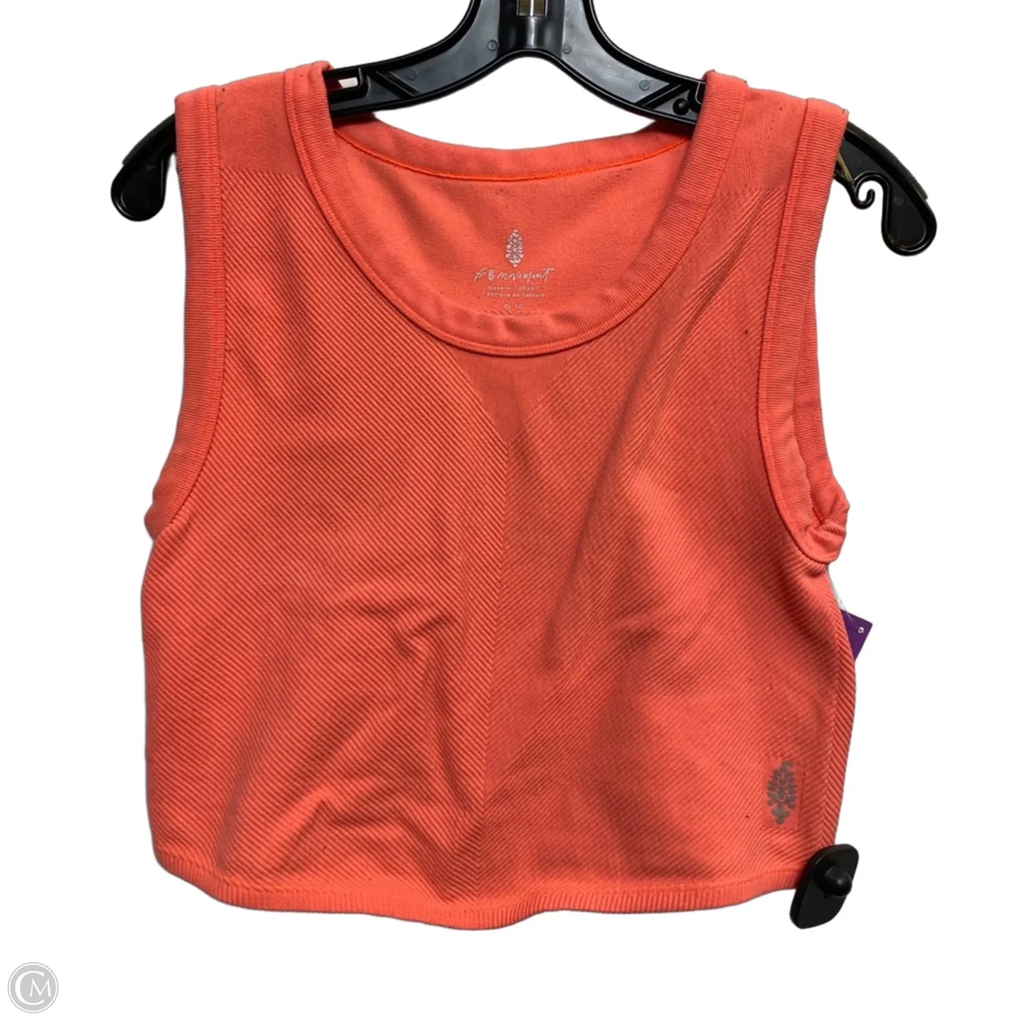 Top Sleeveless By Free People In Orange, Size: Xl