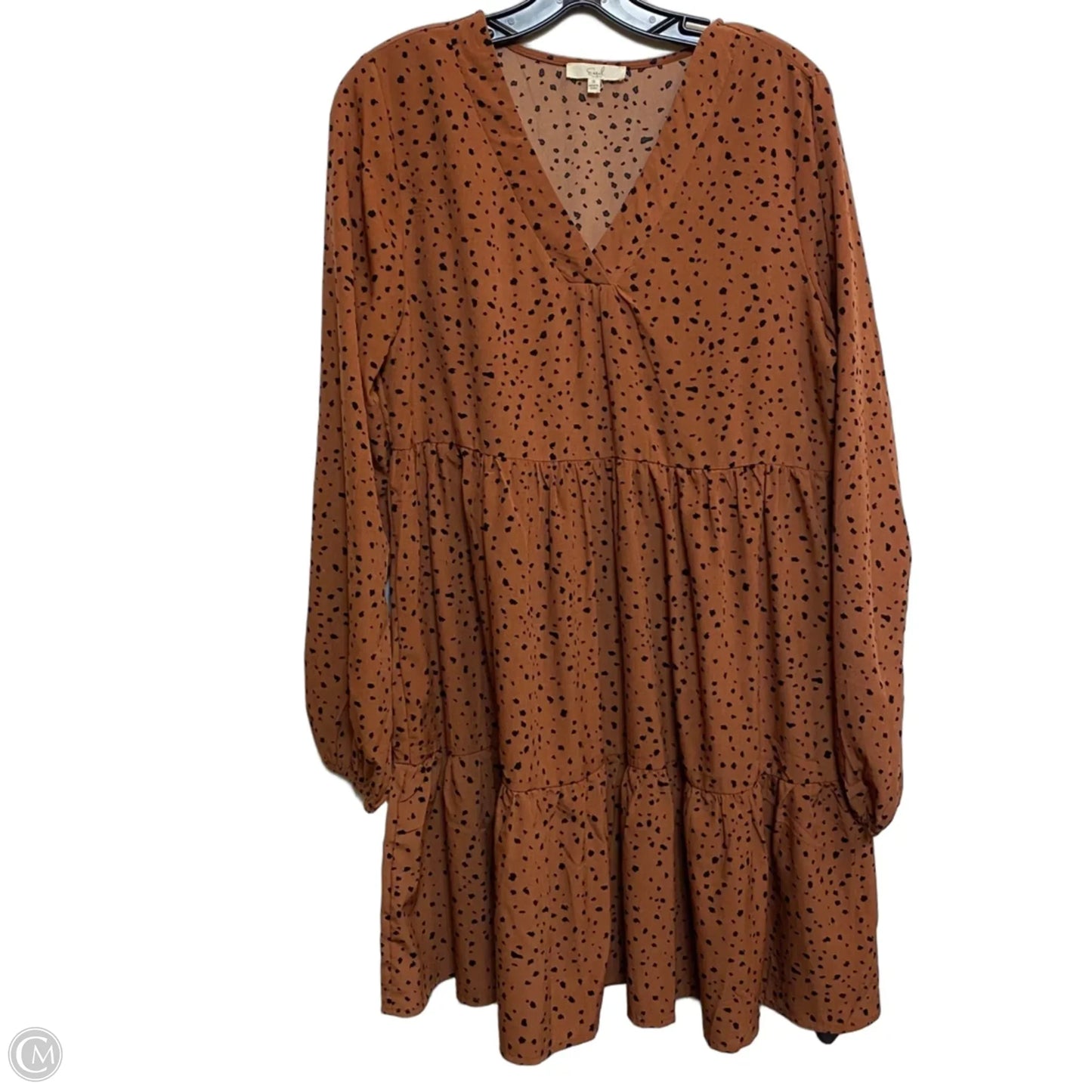 Dress Casual Short By Easel In Brown, Size: S