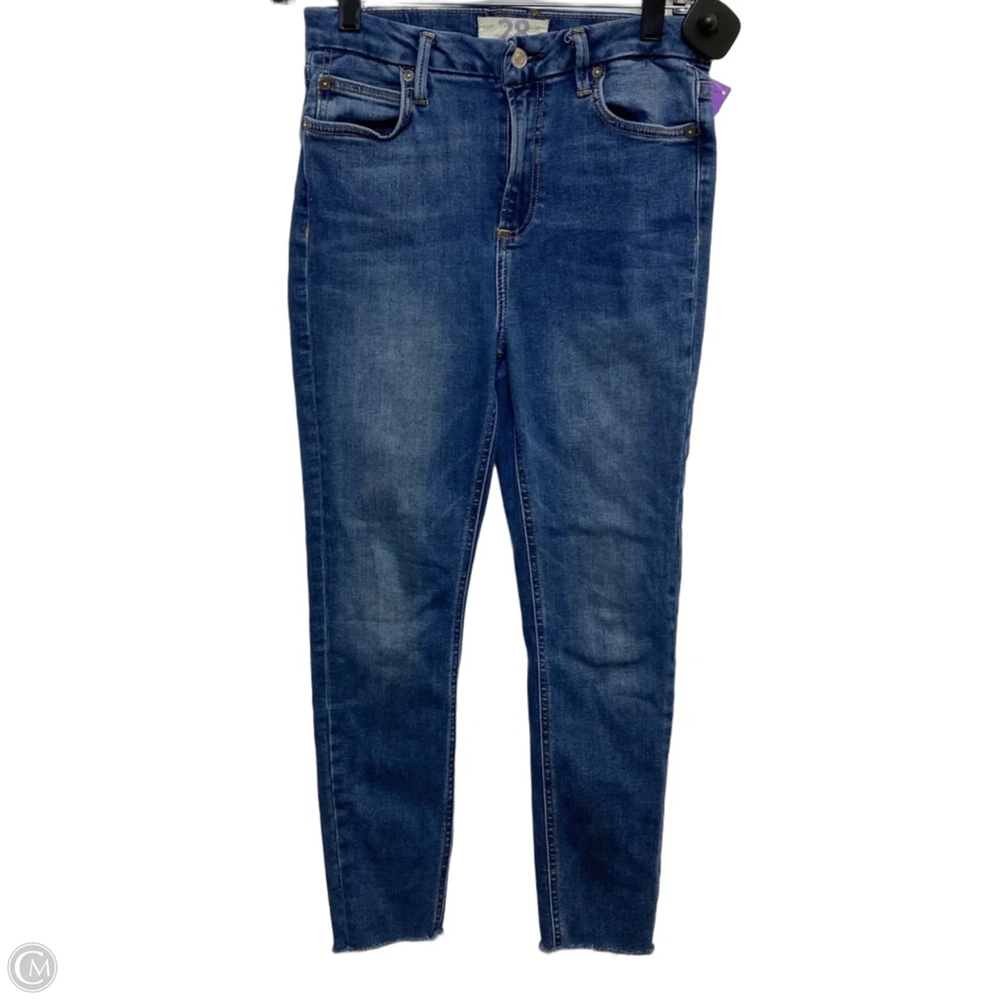 Jeans Skinny By We The Free In Blue Denim, Size: 6
