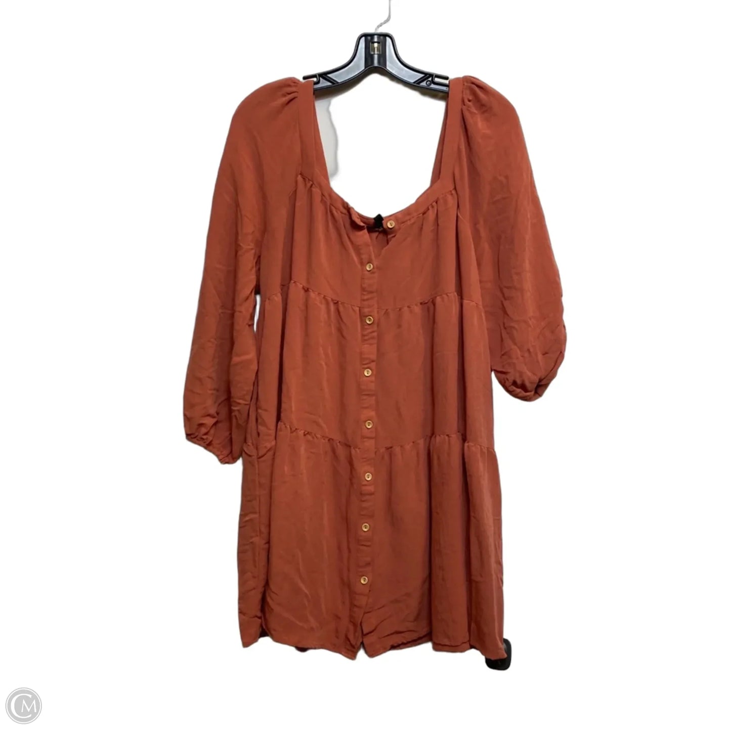 Dress Casual Short By Mittoshop In Orange, Size: M
