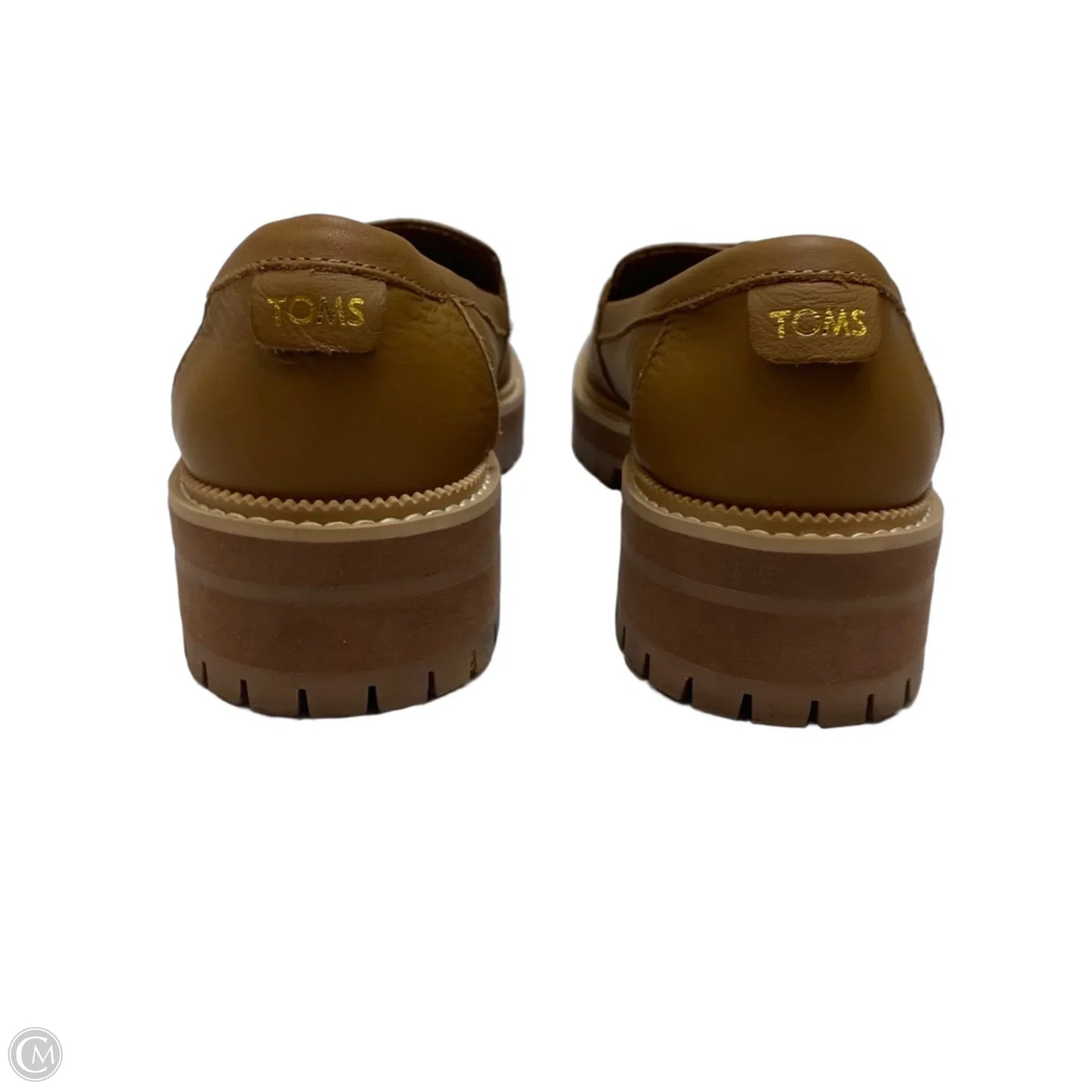 Shoes Heels Platform By Toms In Brown, Size: 7.5