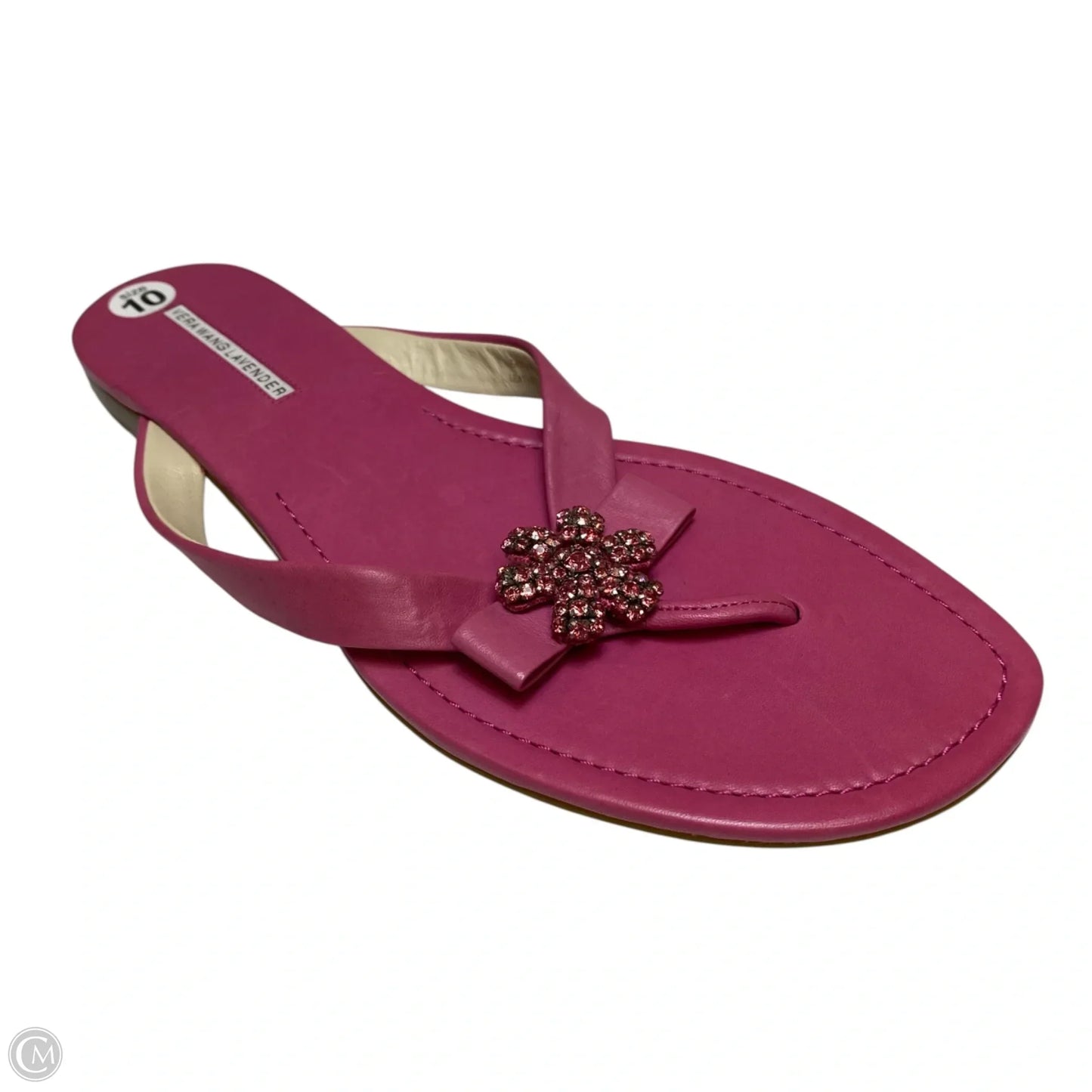 Sandals Designer By Vera Wang In Pink, Size: 10