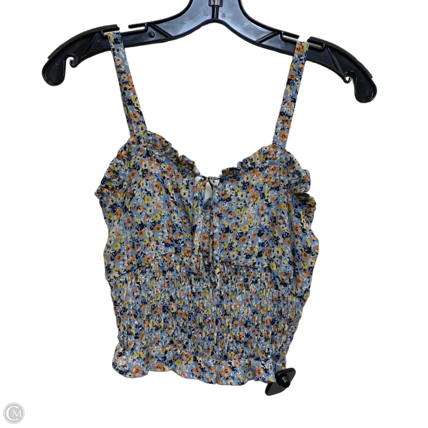Top Sleeveless By Sienna Sky In Blue & Orange, Size: Xs