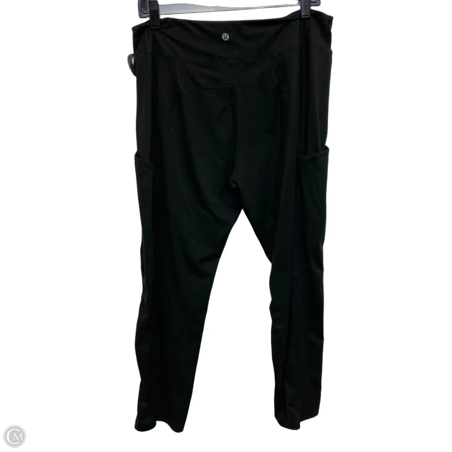 Athletic Leggings By Lululemon In Black, Size: L