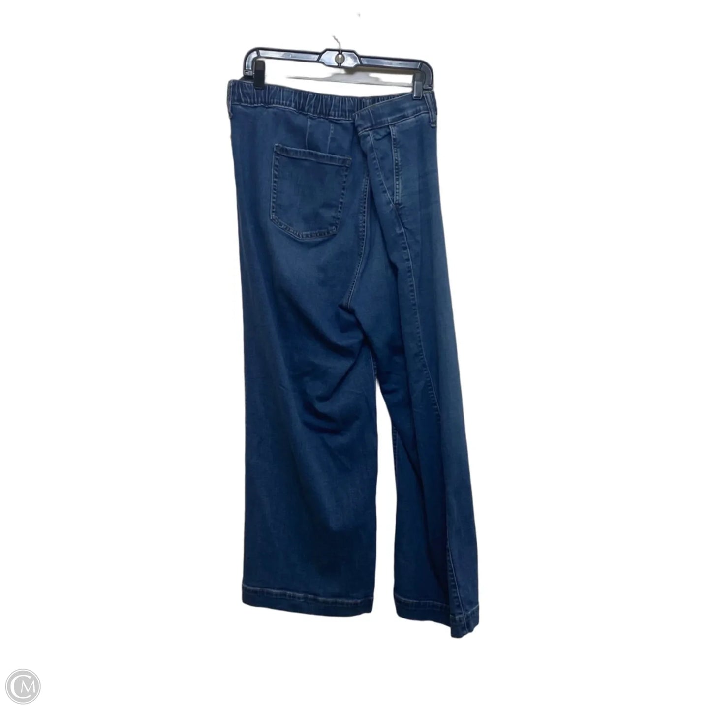 Jeans Wide Leg By Torrid In Blue Denim, Size: 3x