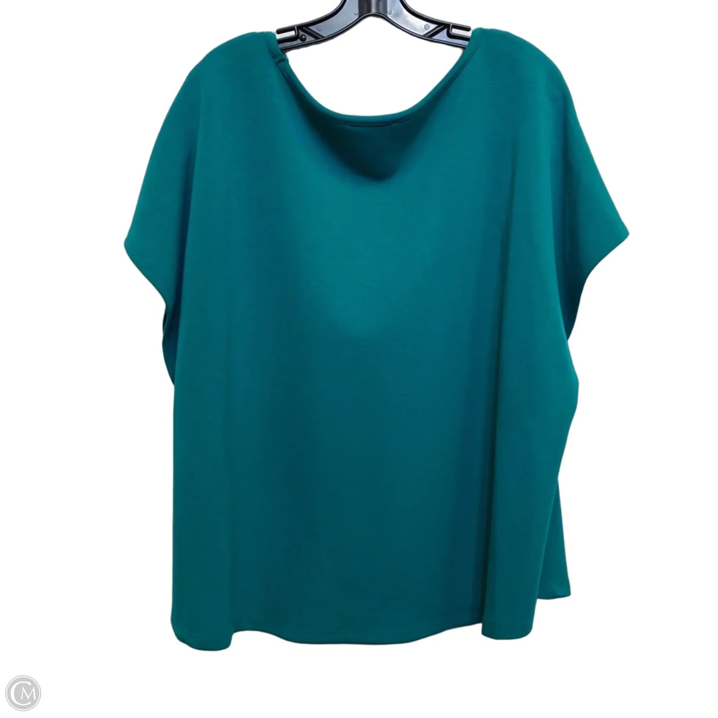 Top Sleeveless By Cable And Gauge In Green, Size: 3x