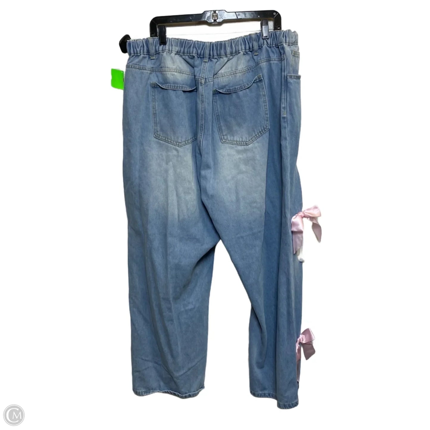 Jeans Straight By Shein In Blue Denim, Size: 3x