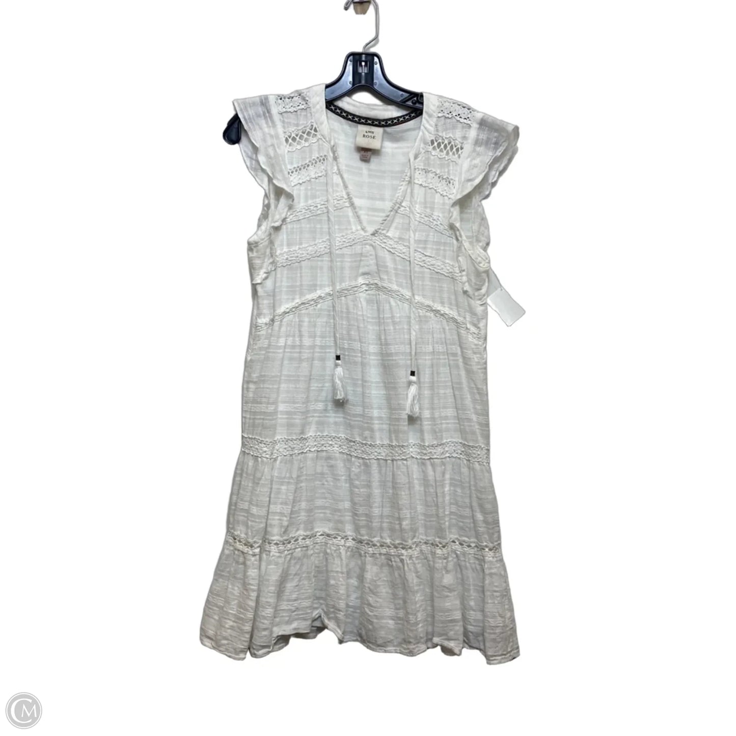 Dress Casual Short By Knox Rose In White, Size: Xs