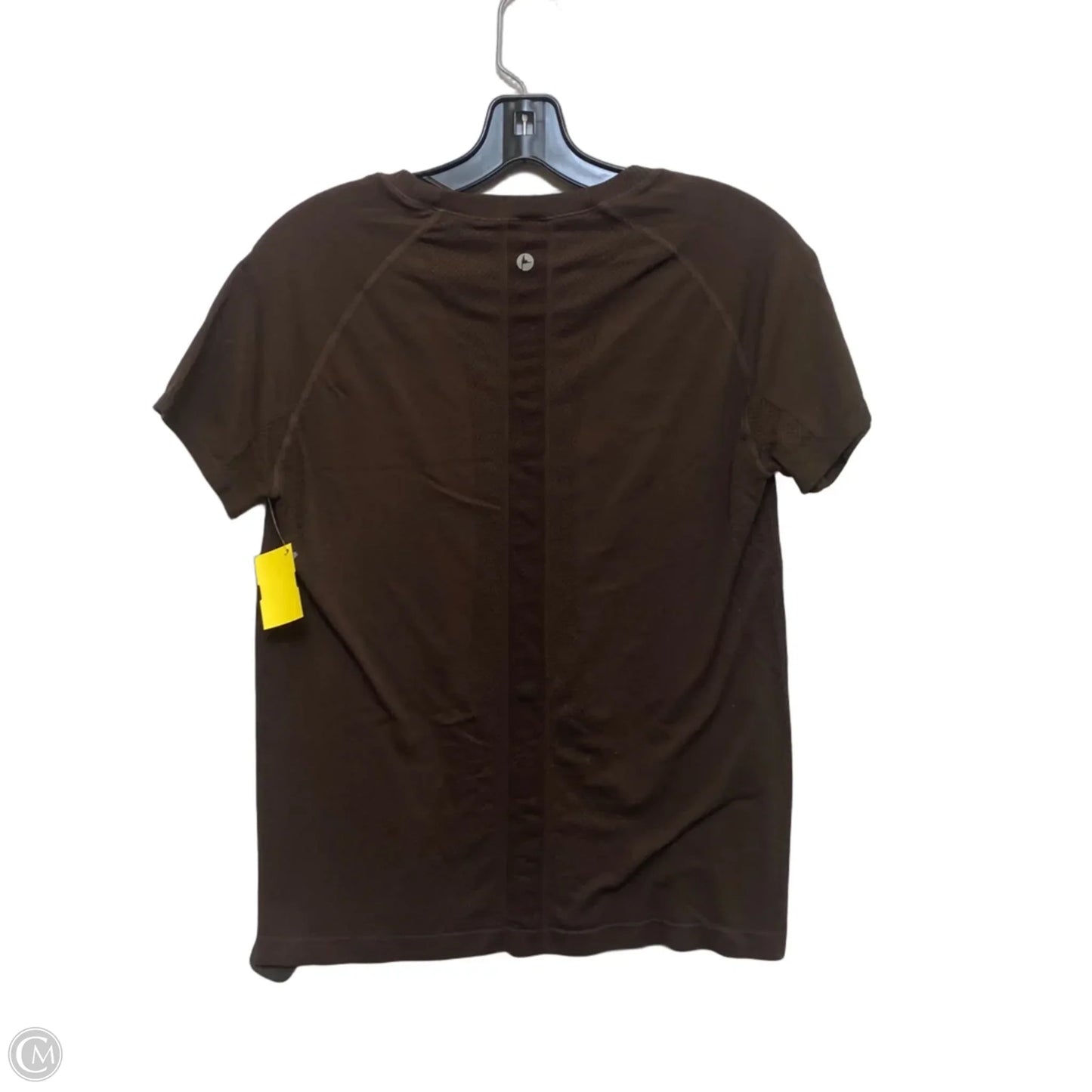 Athletic Top Short Sleeve By 90 Degrees By Reflex In Brown, Size: Xl