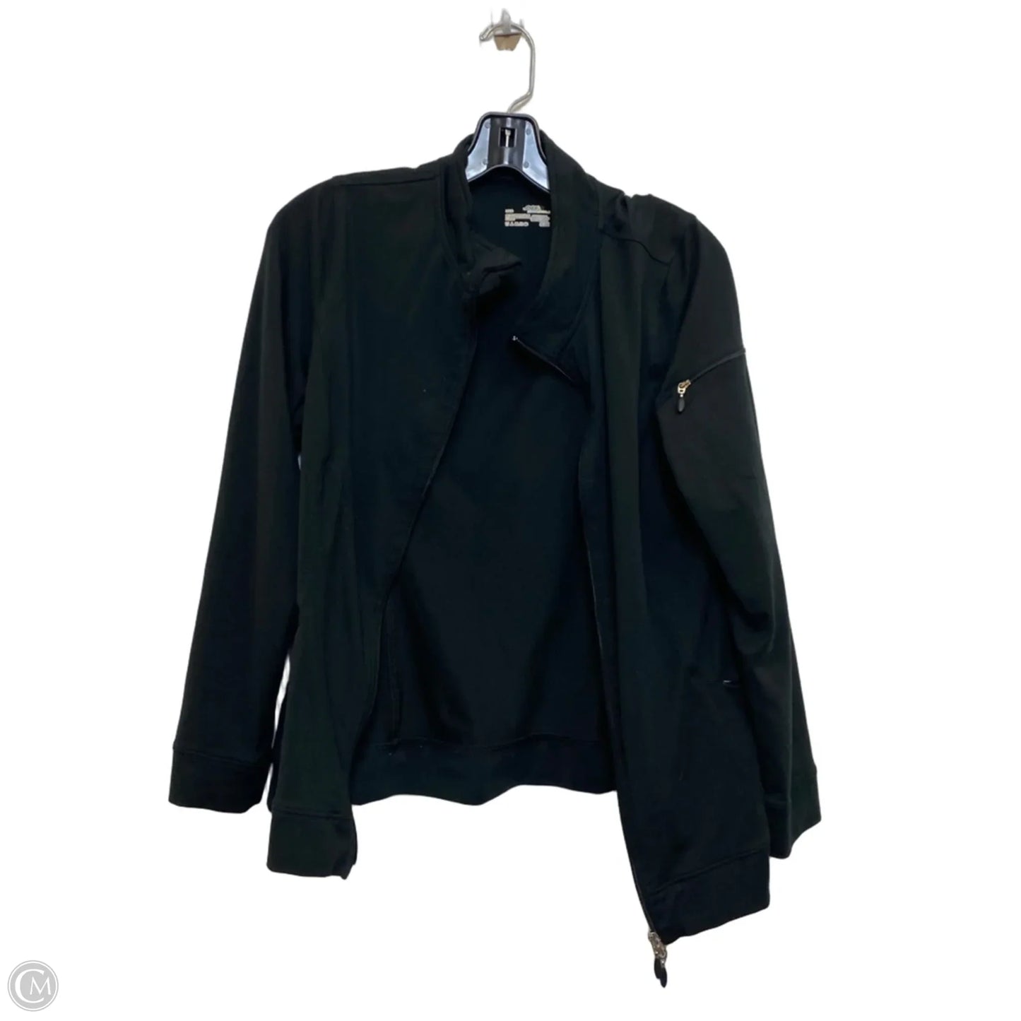 Athletic Jacket By Jockey In Black, Size: L