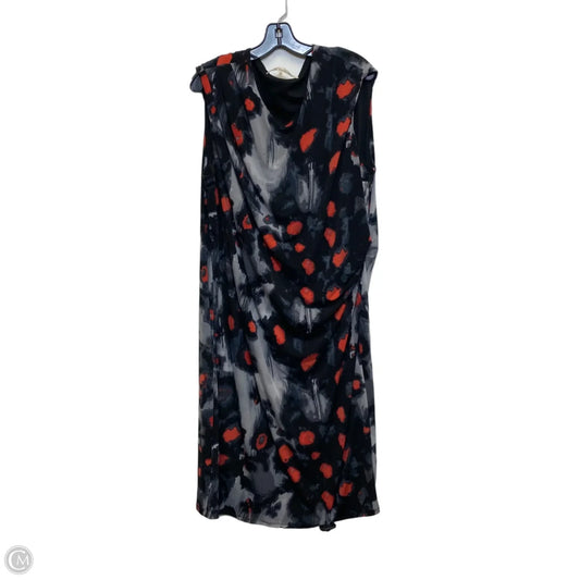 Dress Casual Maxi By Rachel Roy In Grey & Red, Size: 3x