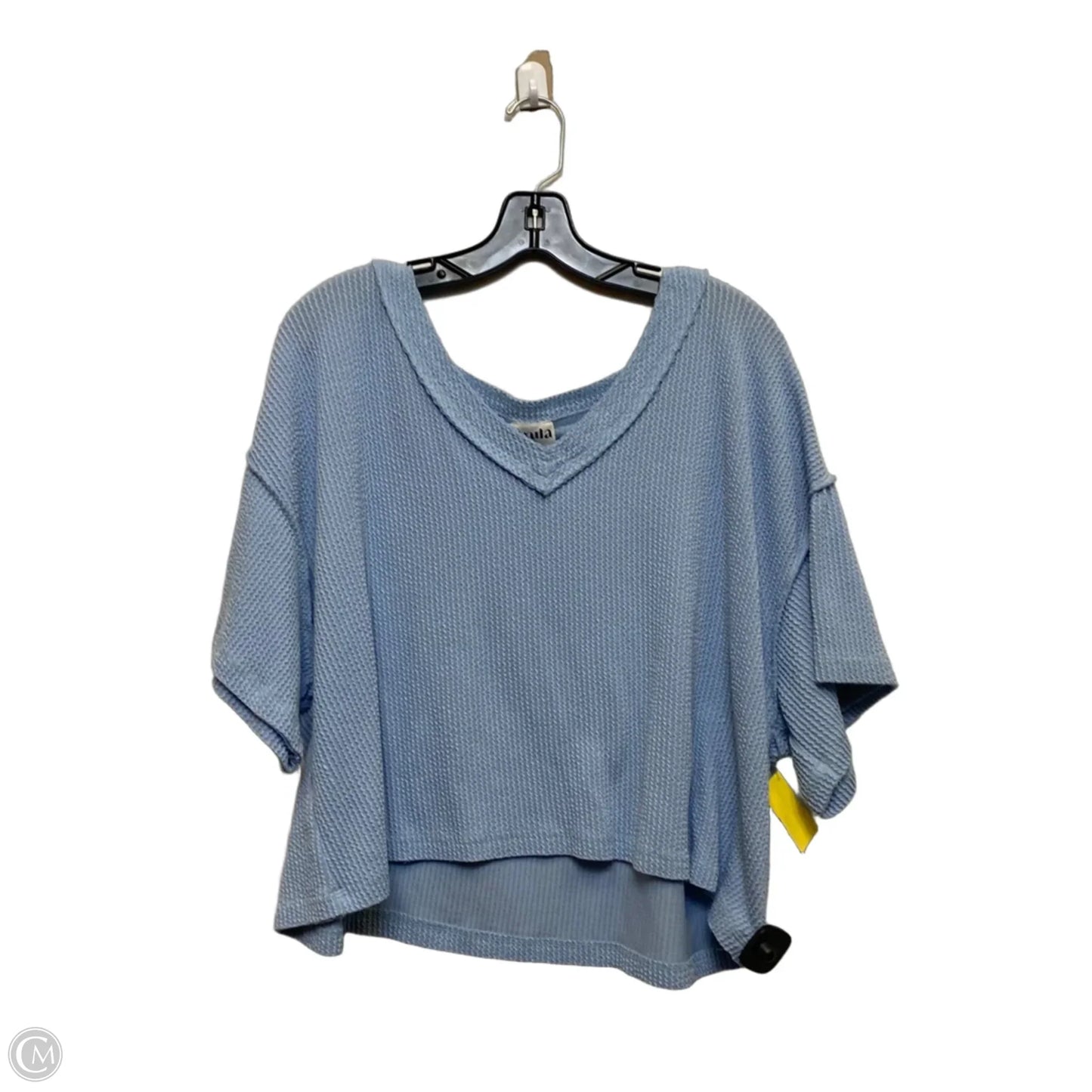 Top Short Sleeve By Arula In Blue, Size: Xl