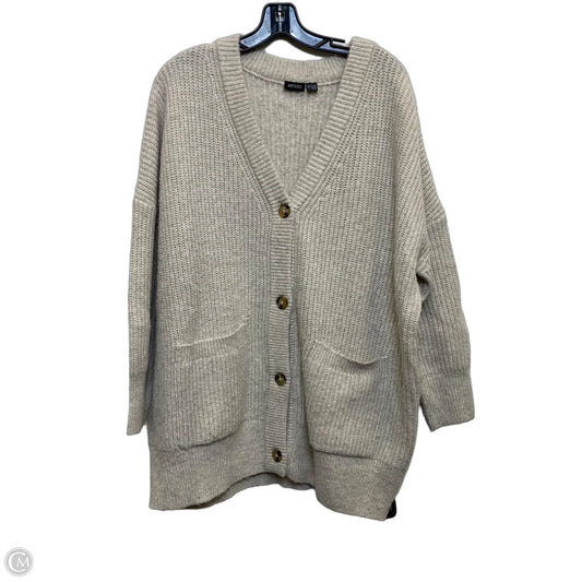 Sweater Cardigan By Esmara In Tan, Size: Xl