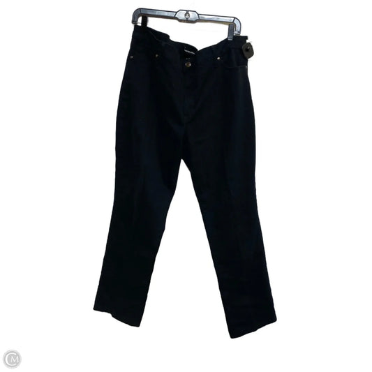Jeans Straight By Bandolino In Black, Size: 18
