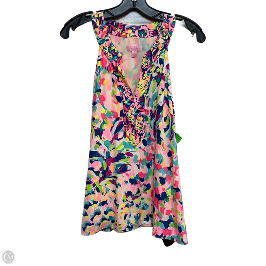 Top Sleeveless Designer By Lilly Pulitzer In Multi-colored, Size: S