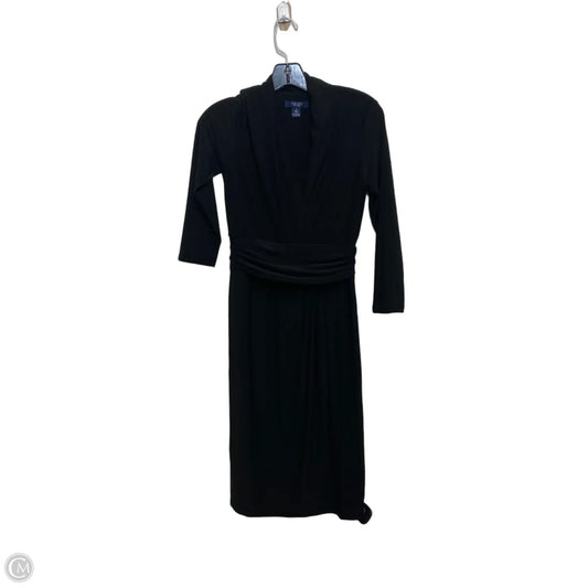 Dress Casual Short By Chaps In Black, Size: S