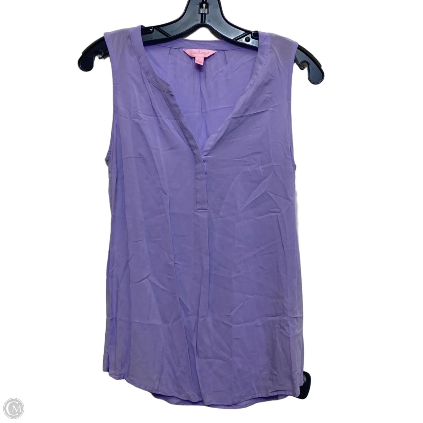 Top Sleeveless Designer By Lilly Pulitzer In Purple, Size: Xs