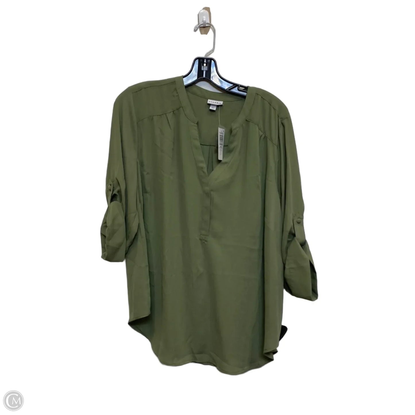 Top Long Sleeve By Torrid In Green, Size: L