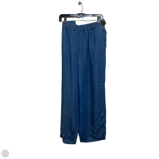 Pants Wide Leg By Wonderly In Blue, Size: Xl