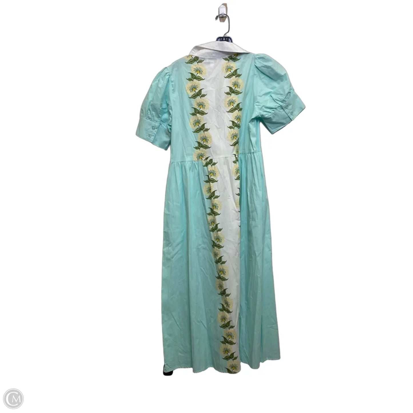 Dress Casual Maxi By Crown And Ivy In Blue & White, Size: S