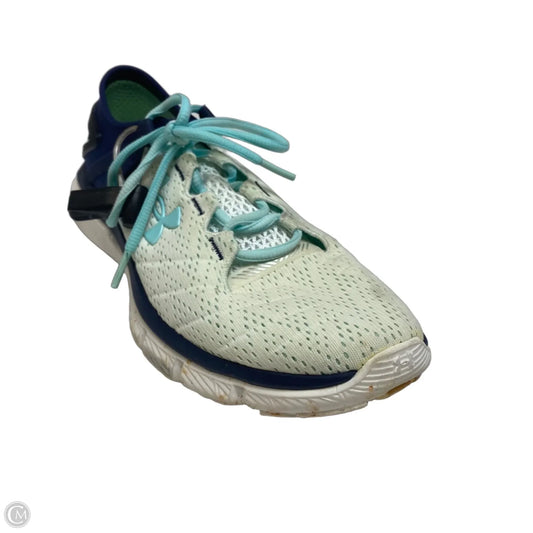 Shoes Athletic By Under Armour In Blue, Size: 9