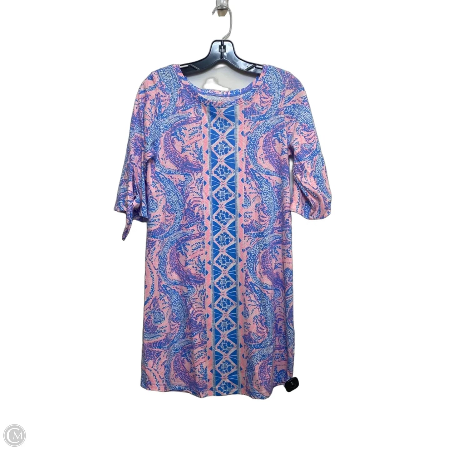 Dress Designer By Lilly Pulitzer In Blue & Pink, Size: S
