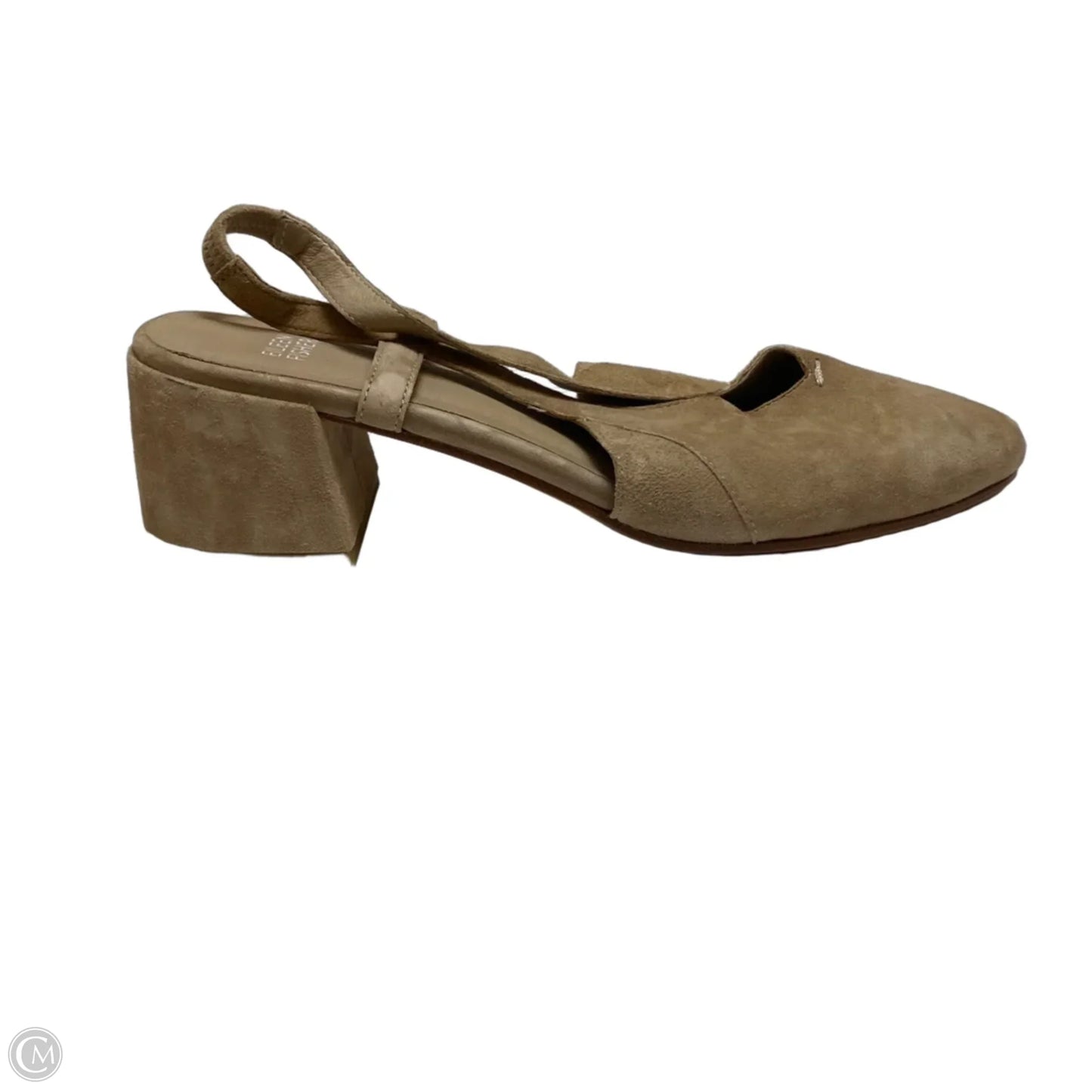 Shoes Heels Block By Eileen Fisher In Tan, Size: 11