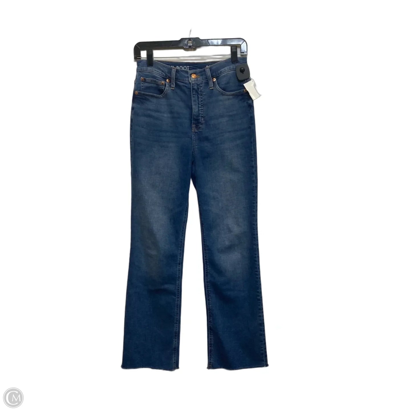 Jeans Boot Cut By J. Crew In Blue Denim, Size: 4