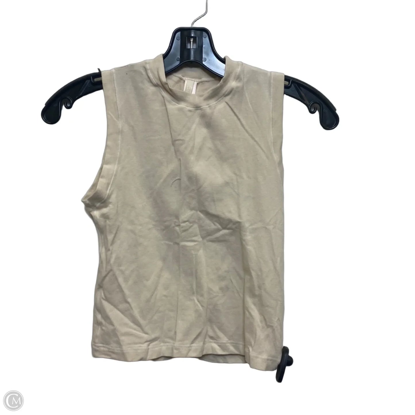 Top Sleeveless By Skims In Cream, Size: S