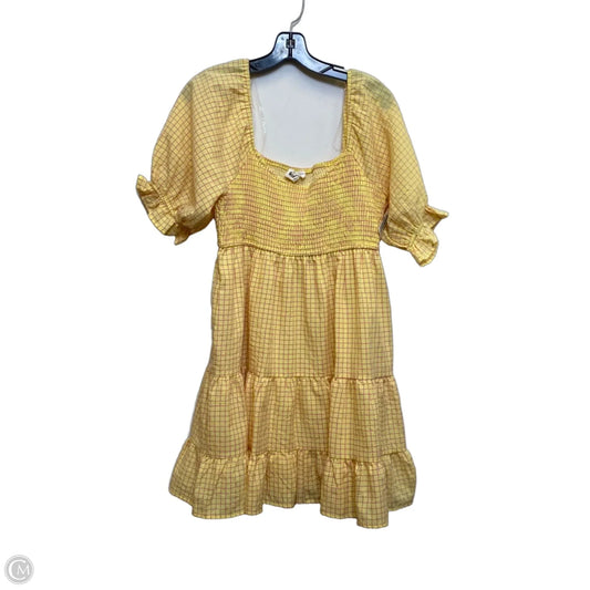 Dress Casual Short By &merci In Yellow, Size: L