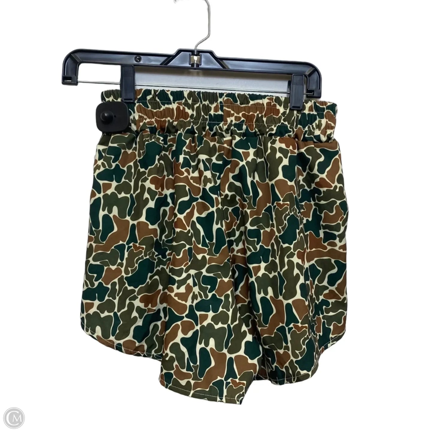Athletic Shorts By Cmf In Camouflage Print, Size: L