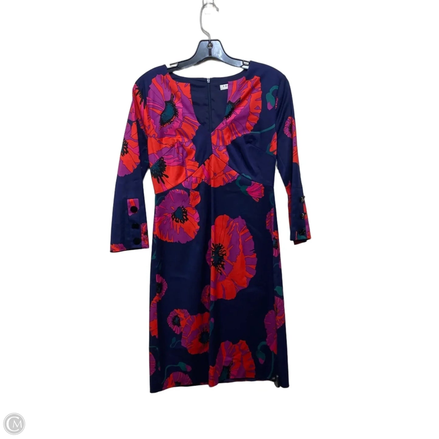 Dress Casual Short By Trina Turk In Blue & Red, Size: Xs