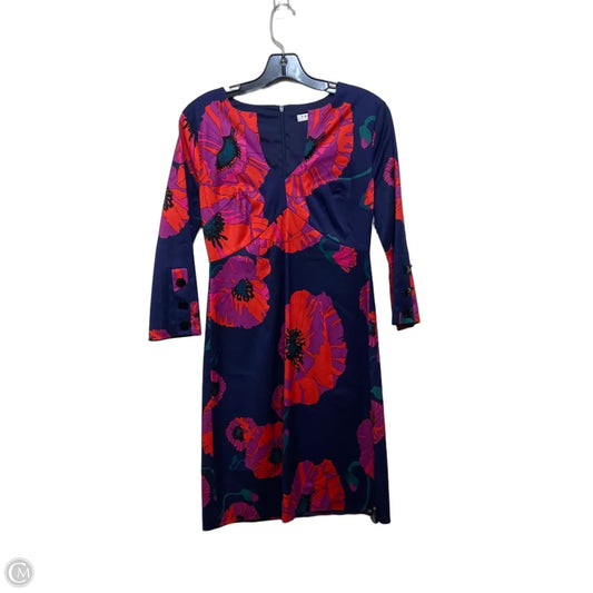 Dress Casual Short By Trina Turk In Blue & Red, Size: Xs