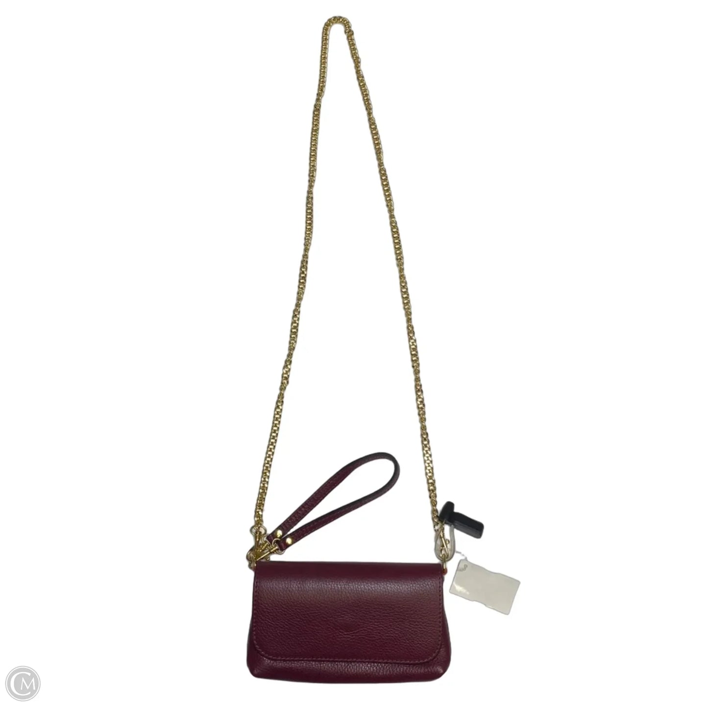 Crossbody Leather By Clothes Mentor, Size: Small