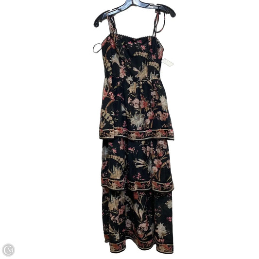 Dress Casual Maxi By H&m In Black, Size: Xs
