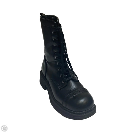 Boots Combat By Wild Fable In Black, Size: 6.5
