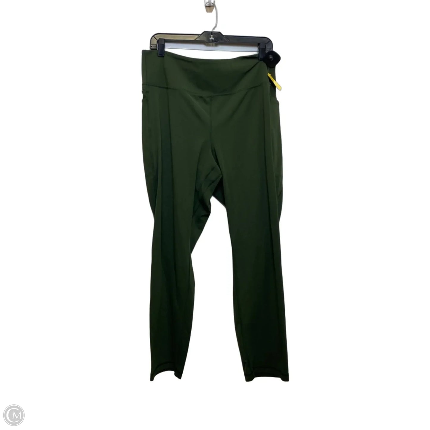 Athletic Leggings By Duluth Trading In Green, Size: Xl