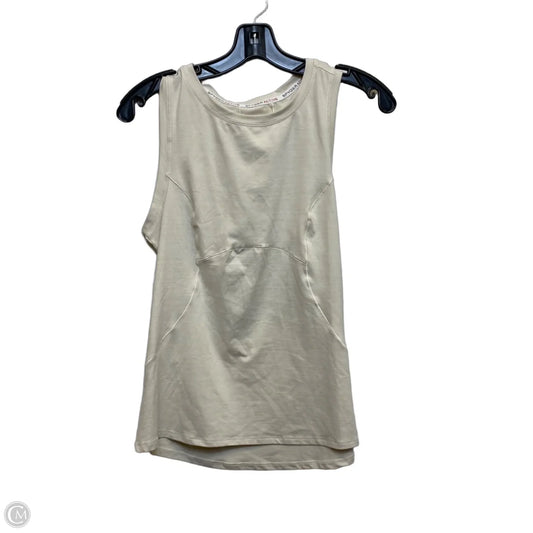 Athletic Tank Top By Spyder In Cream, Size: S