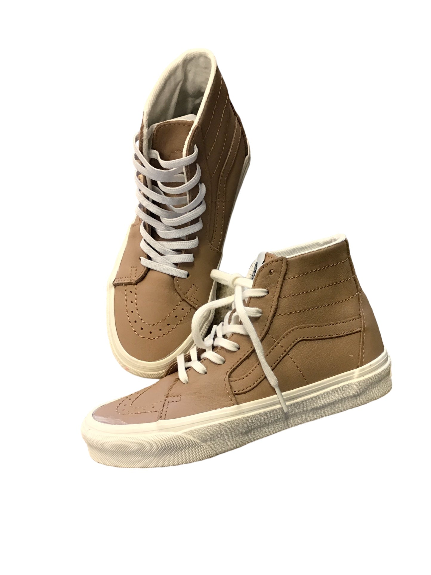 Brown Shoes Sneakers Vans, Size 6