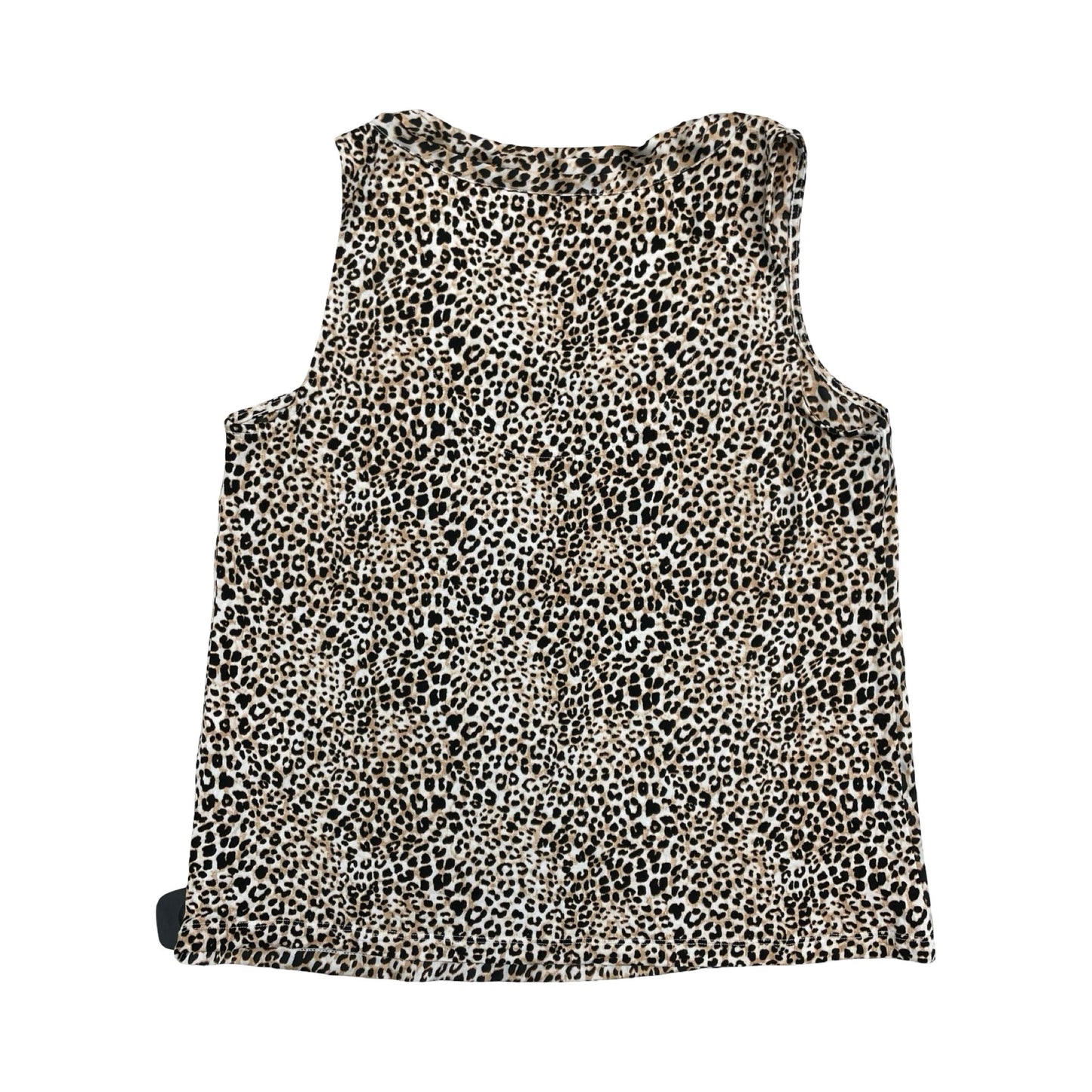 Top Sleeveless By Chicos In Tan, Size:M