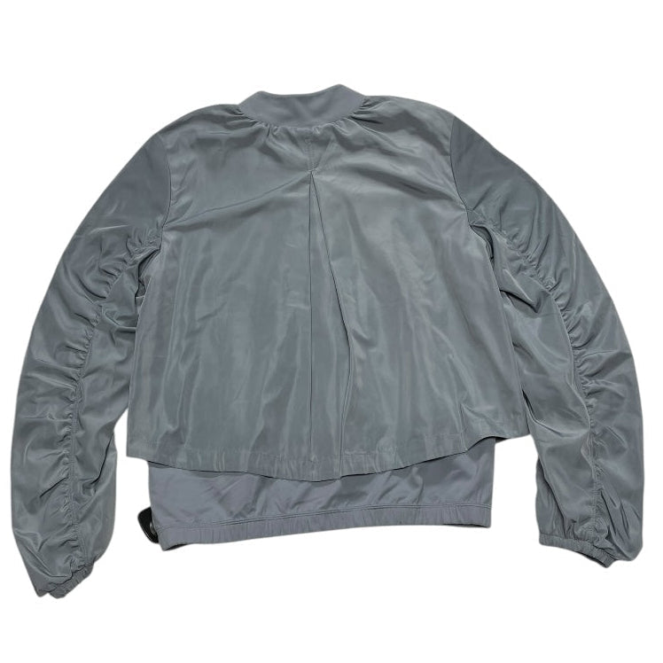 Athletic Jacket By Athleta In Blue, Size:S