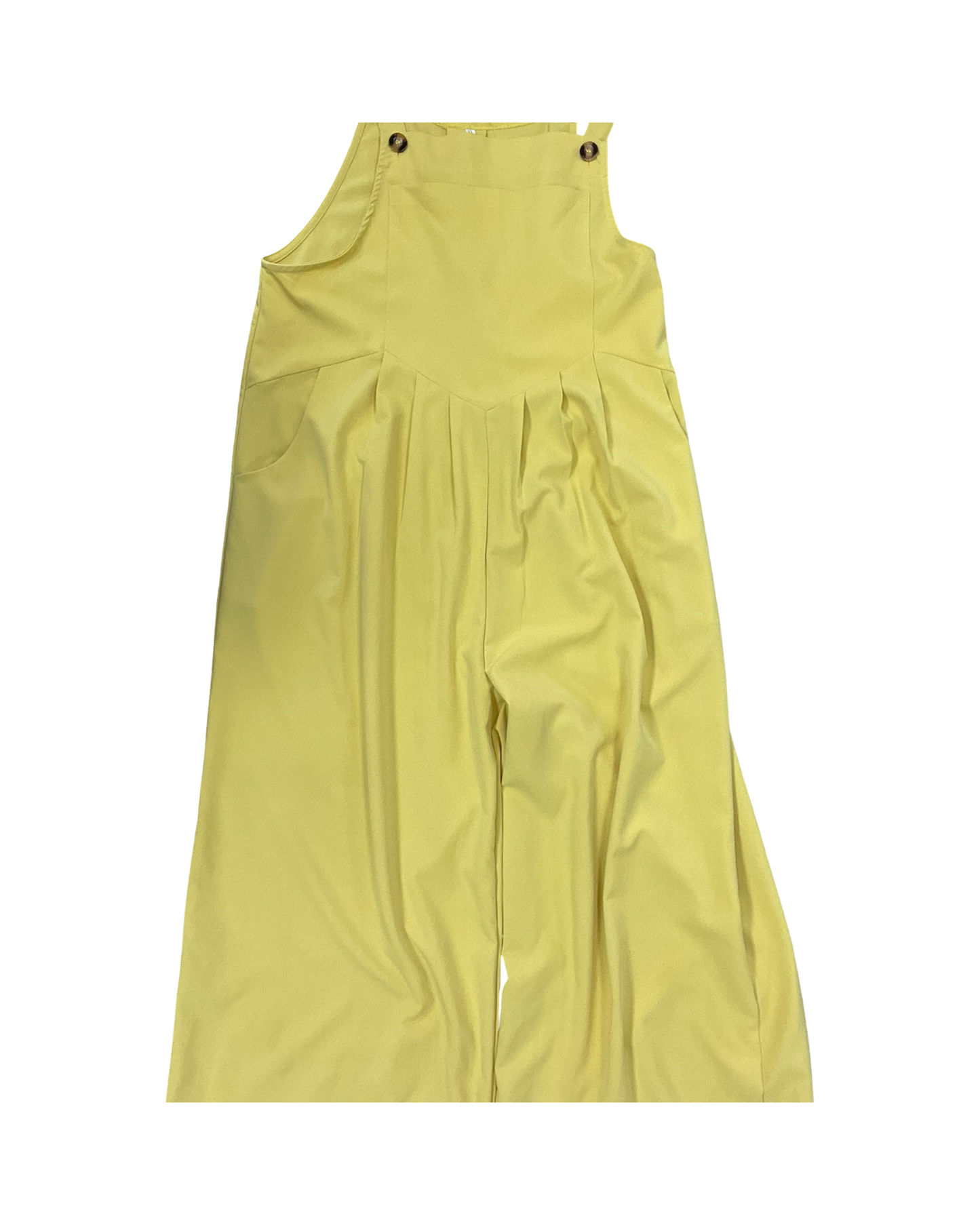 Overalls By Clothes Mentor In Yellow, Size:Xl