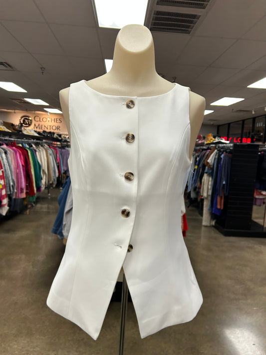 Vest Other By French Connection In White, Size:4