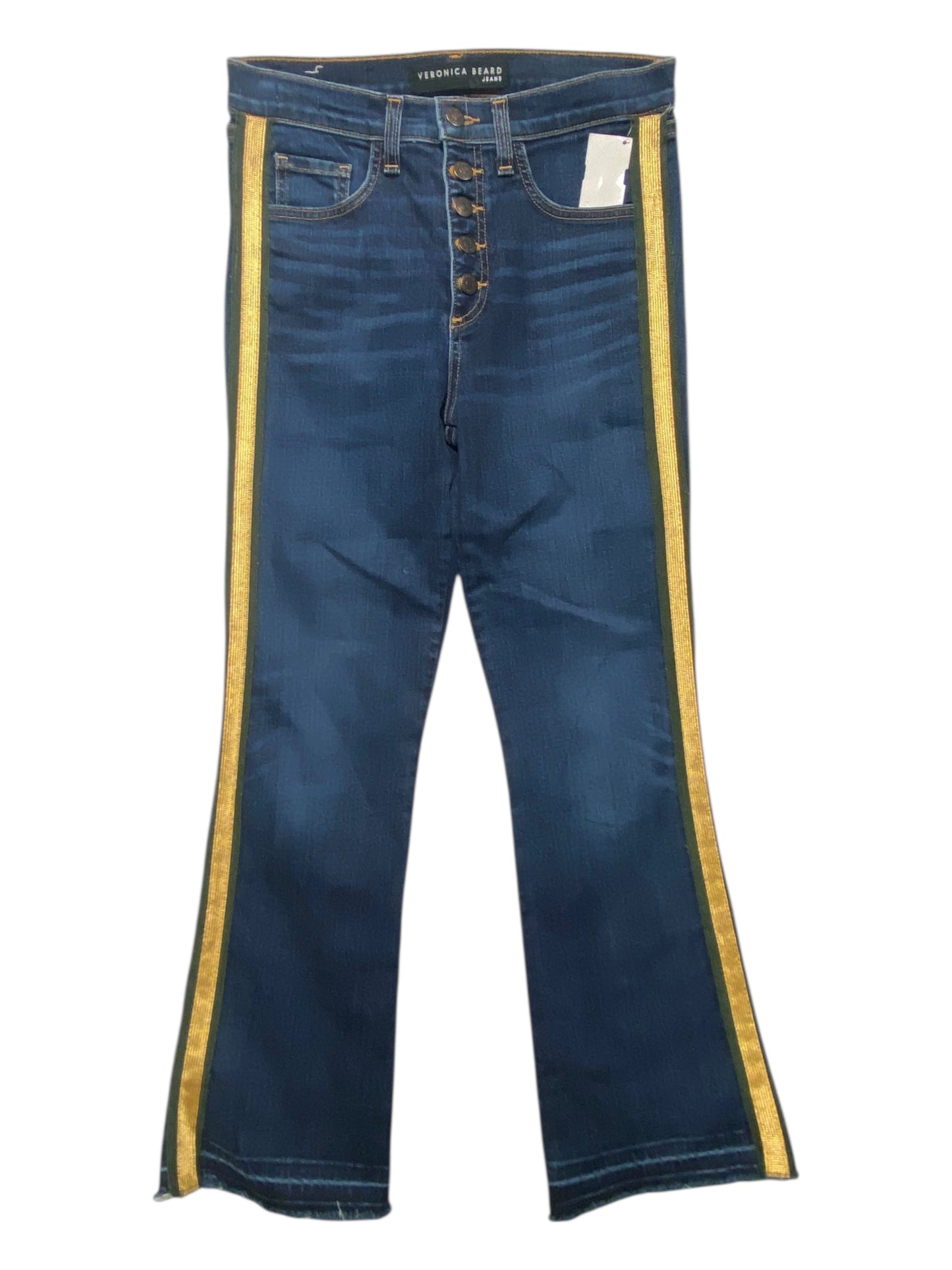 Jeans Designer By Veronica Beard In Multi, Size:2