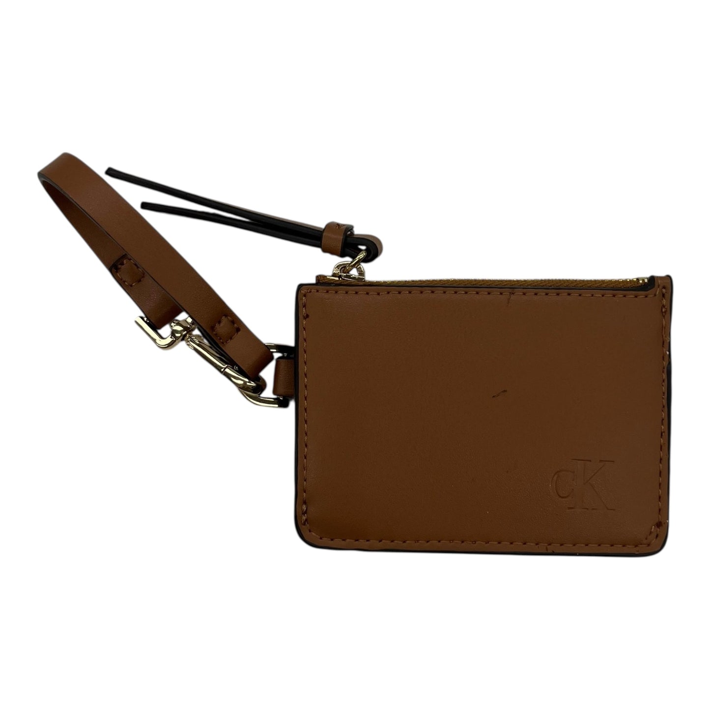 Wallet By Calvin Klein In Brown, Size:Small