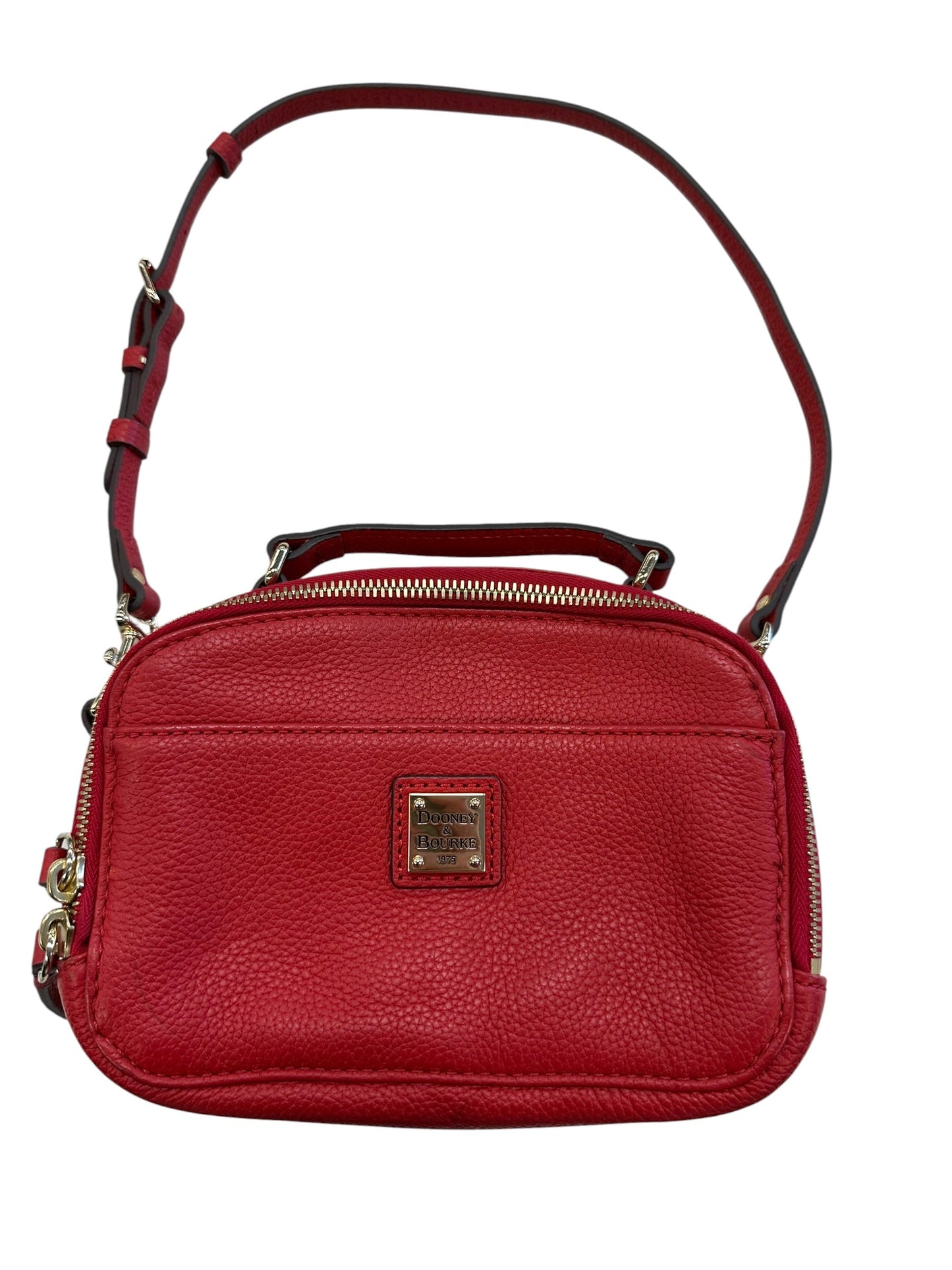 Crossbody Designer By Dooney And Bourke In Red, Size:Small